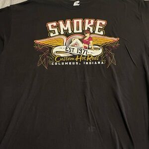 Black Graphic T-Shirt: Tony Stewart